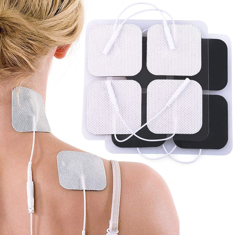 LotFancy TENS Unit Electrode Pads, 2x2 in, 80-pack