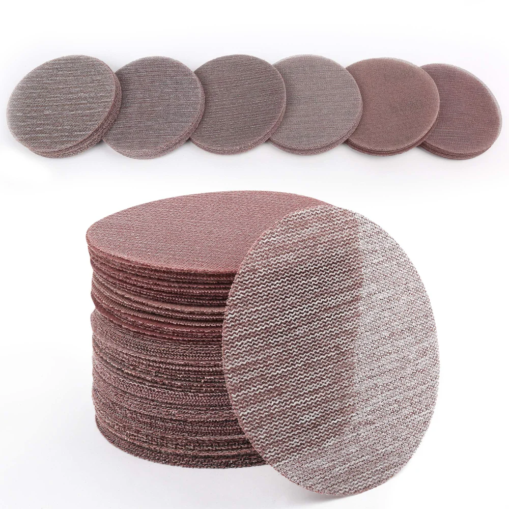 LotFancy Sanding Disc, 5 in, 80-320 grit, 60-pack