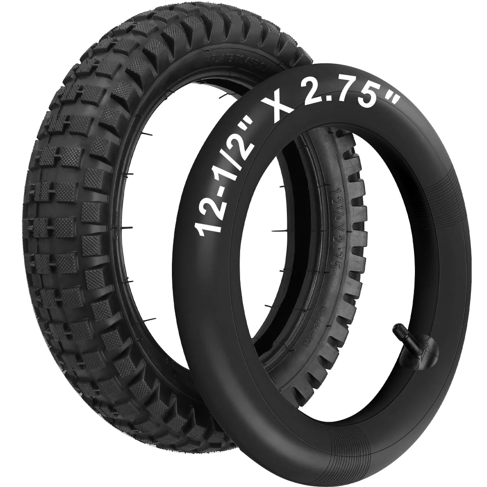 LotFancy Tire and Inner Tube Set for Razor Dirt Rocket, 12.5x2.75