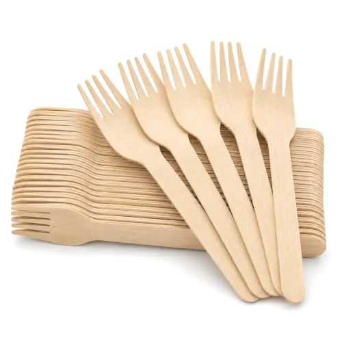 LotFancy Disposable Forks, 6.2 in, 250-pack