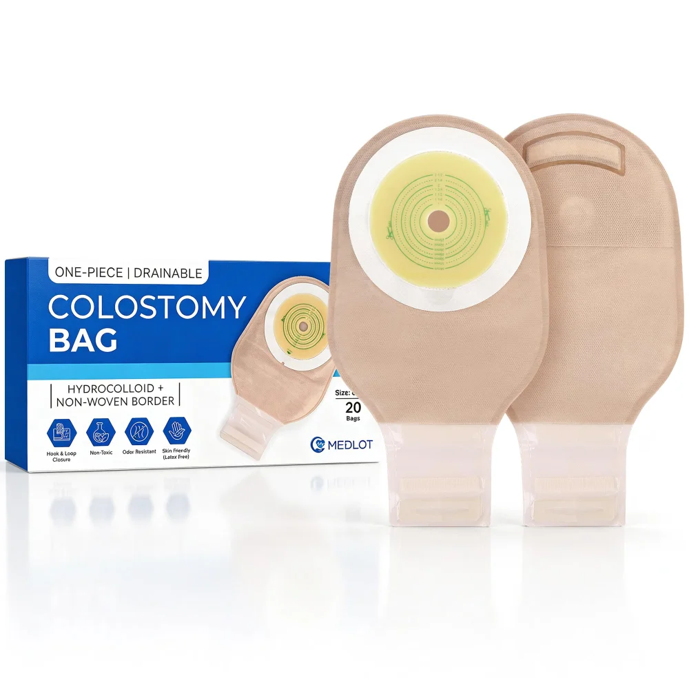 LotFancy Colostomy Bags, 20-pack