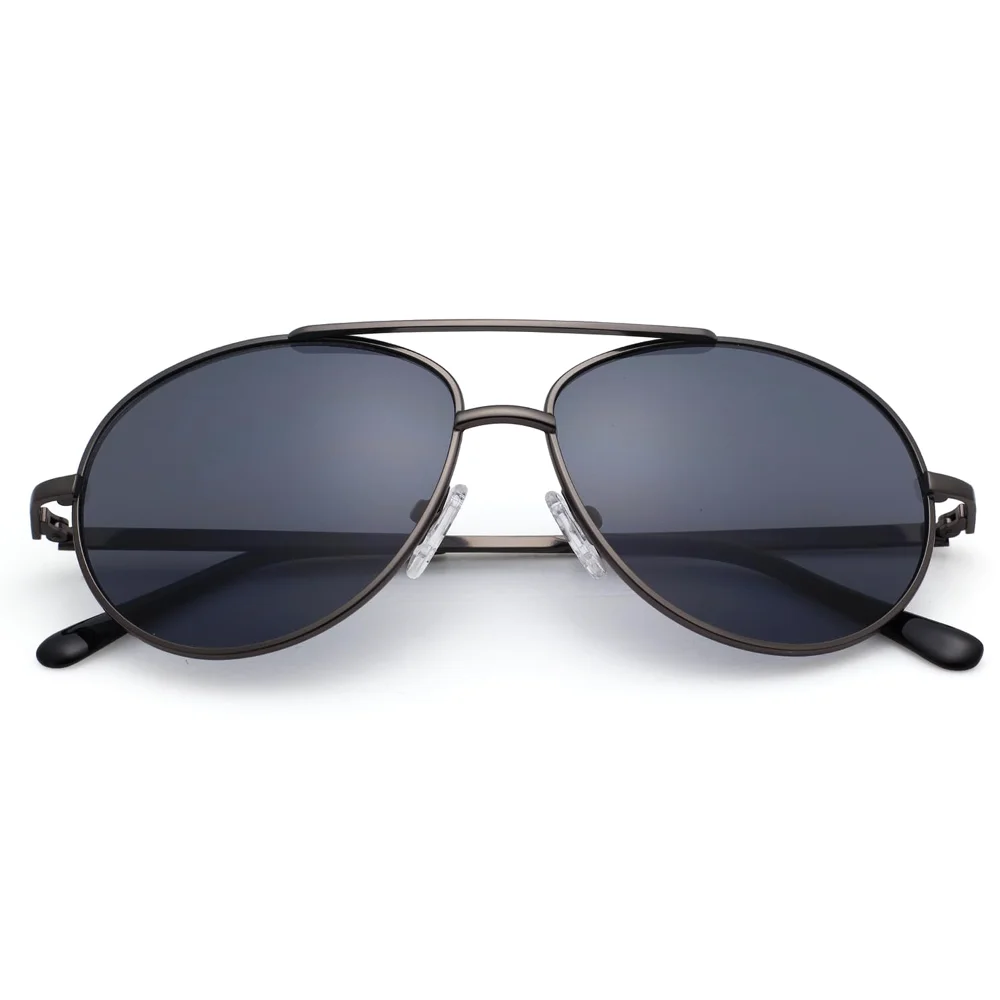 LotFancy Kids Aviator Sunglasses, Black