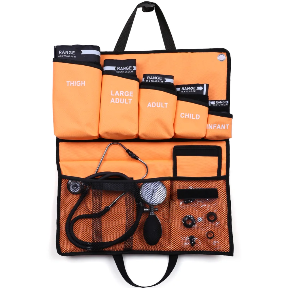 LotFancy Aneroid Sphygmomanometer Stethoscope Kit, 5 in