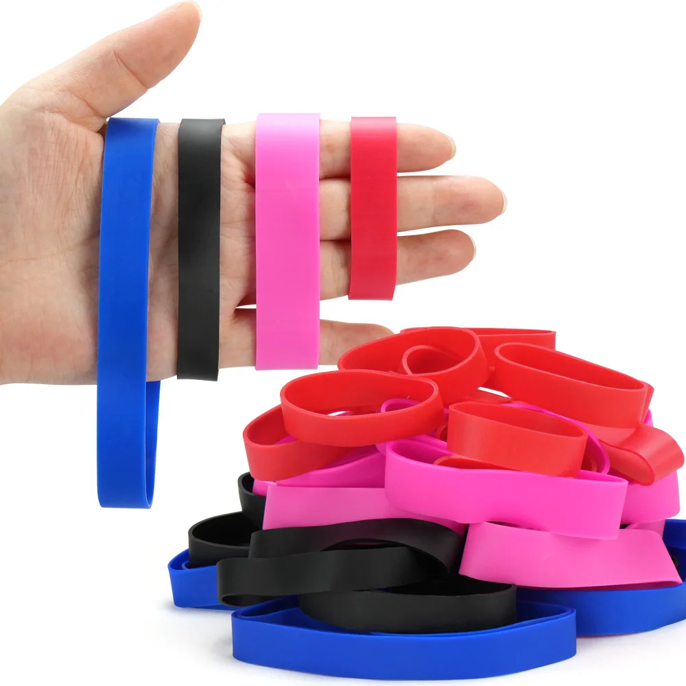 LotFancy Rubber Bands, Multicolor