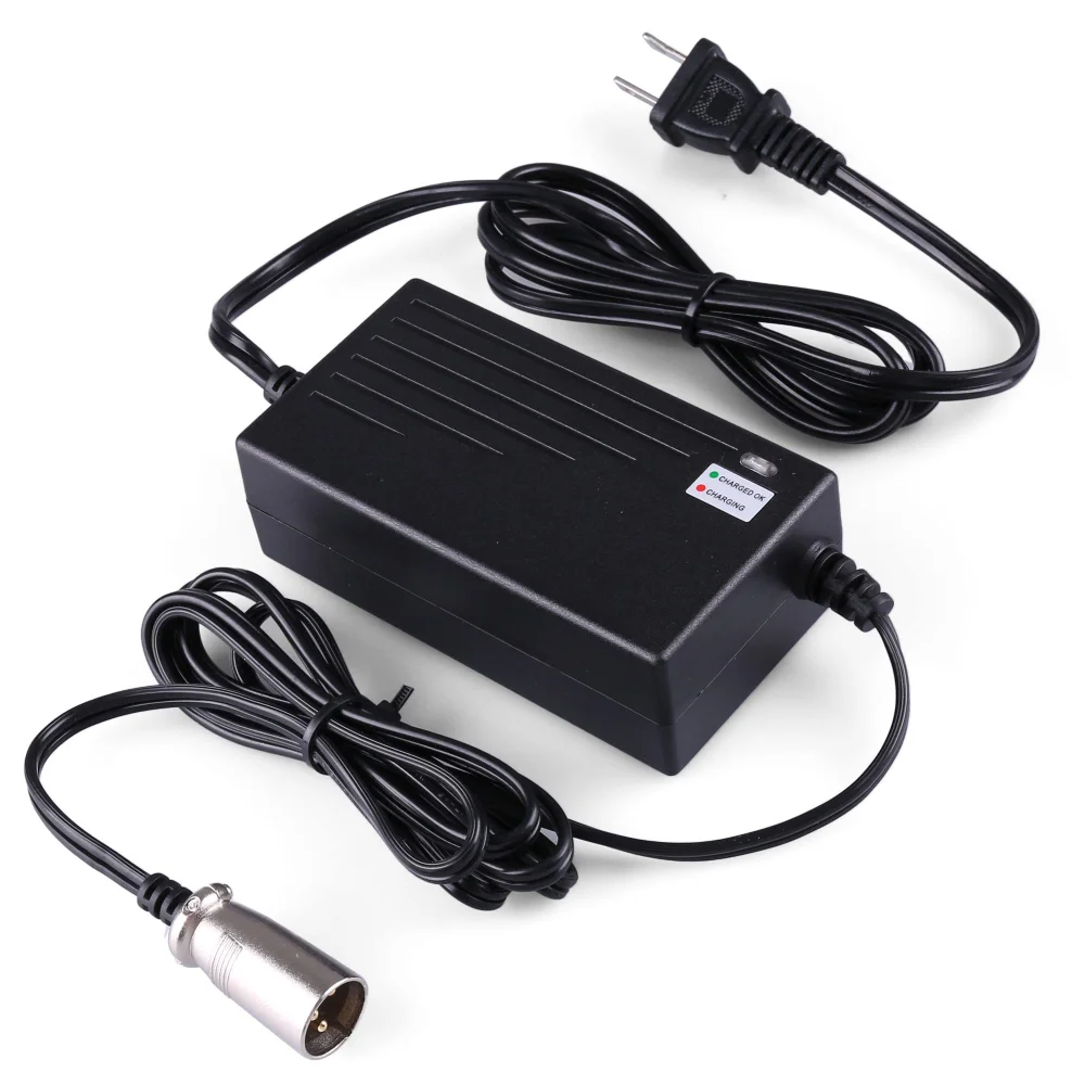 LotFancy 24V 2A Battery Charger for Electric Scooter