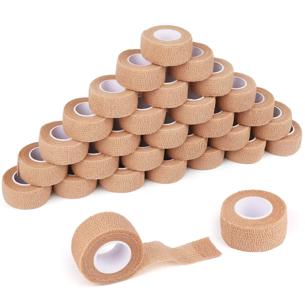 LotFancy Self Adhesive Tape, 5 yd rolls, 30-pack, Tan