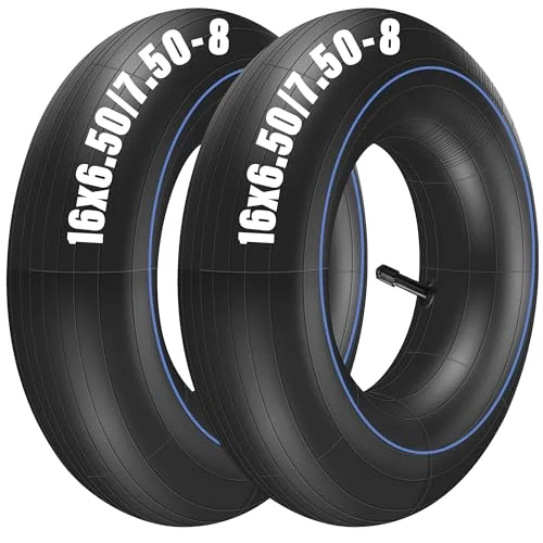 LotFancy Snow Blower Inner Tube, 16x6.50-8, 2-pack
