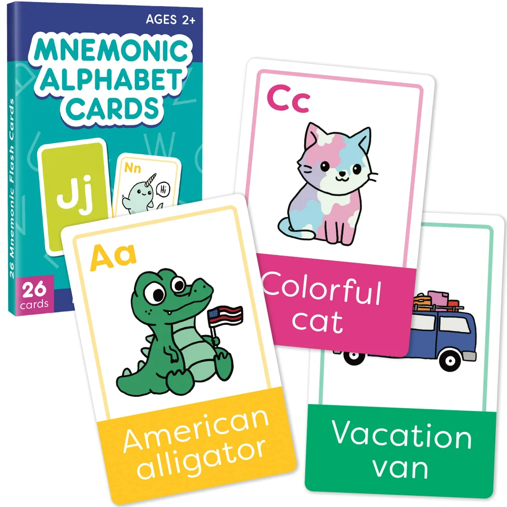 LotFancy ABC Flash Cards