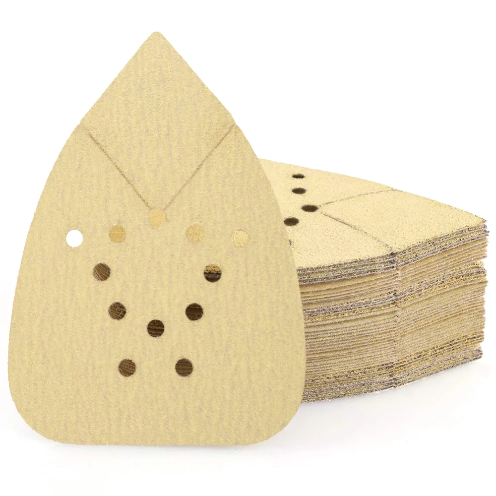 LotFancy Sanding Pads, 60-220 grit, 50-pack, Black