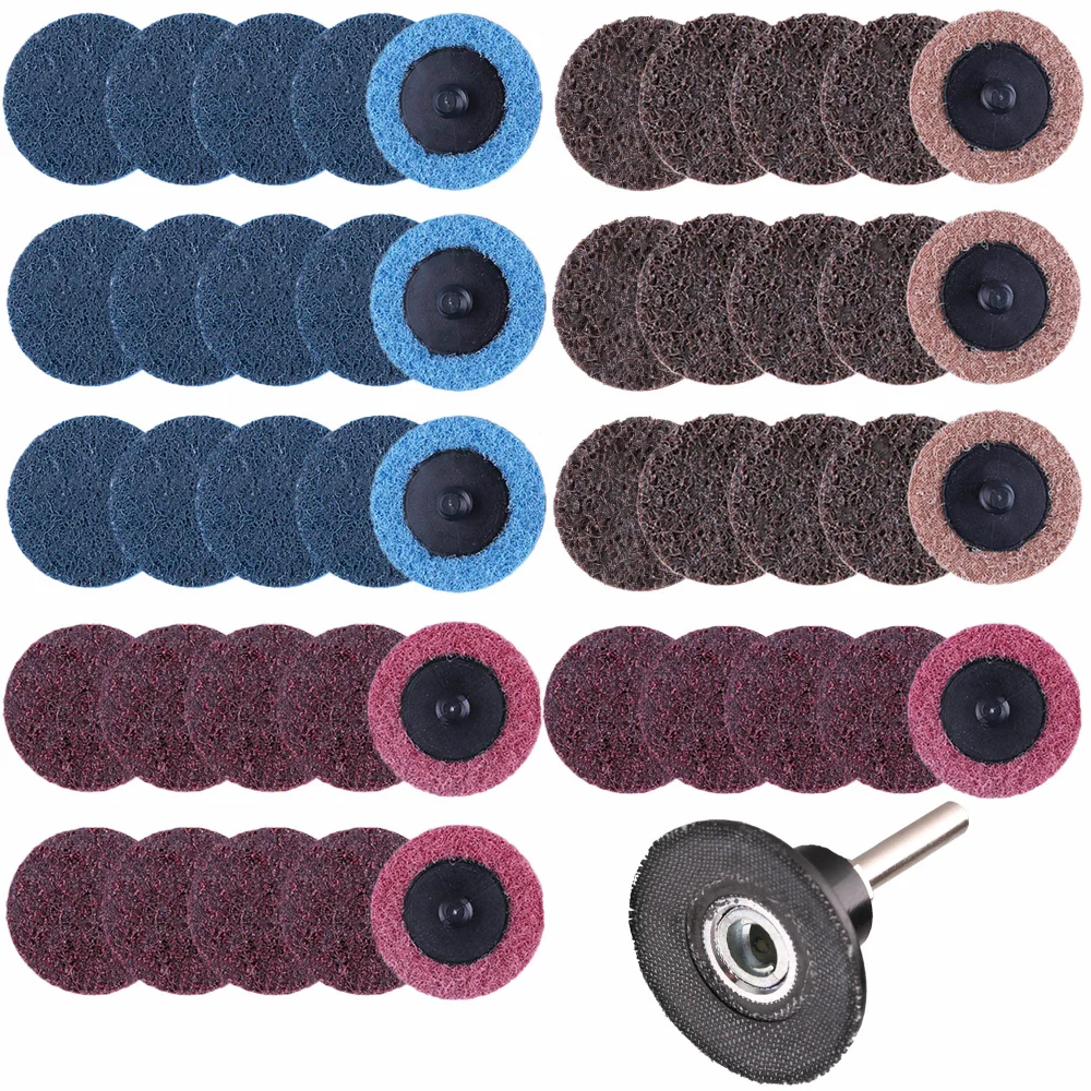 LotFancy Sanding Disc, 2 in, 46-pack