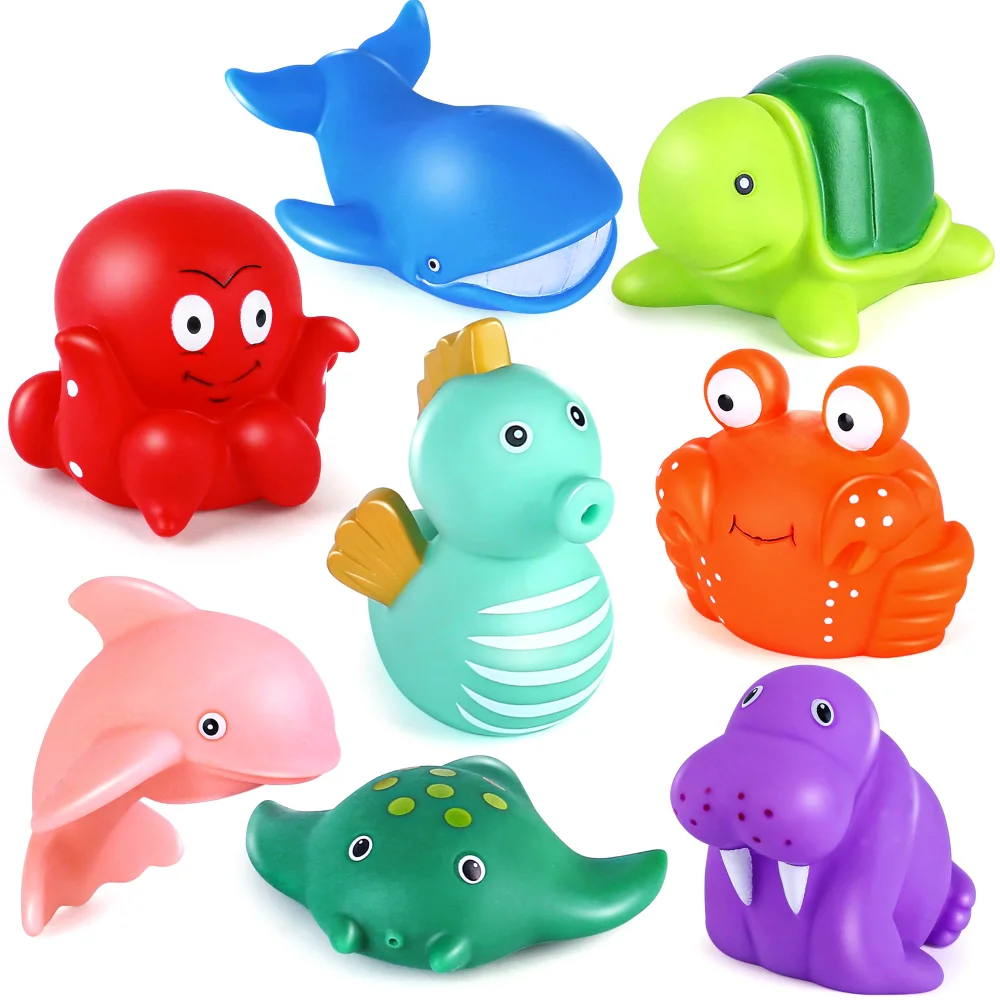 LotFancy Bath Toys, 8-pack